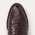 thumbnail image 5 of Men's Stetson Holliday Caiman Boots Handcrafted Round Toe Tobacco, 5 of 7