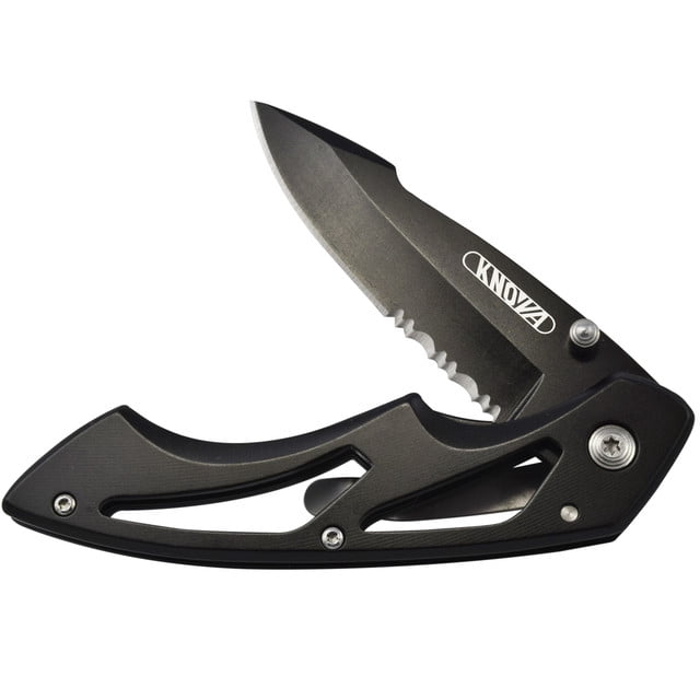 Cuchillo Plegable Knova Navaja Plegable Hoja de Acero Inoxidable 3'