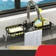 thumbnail image 3 of Faucet Storage Rack Cloth Storage No Punching Can Hollowed Out Sink Storage Rack, 3 of 4