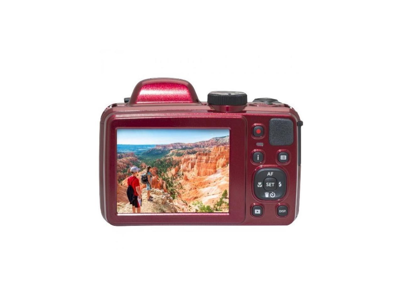 Kodak, Digital Camera, AZ405-RD 40x Optical Zoom, Red - Walmart.com