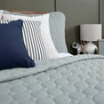 thumbnail image 4 of Southshore Fine Linens Oversized Quilt Bedding Set lightweight, bedspread 3-Piece, two matching shams, Blue, King / California King, 4 of 6