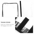 thumbnail image 2 of MasteelfCA 1 Pce Housse de Valise Imperméable Protectrice Transparente pour Valise à Roulettes, 2 of 8
