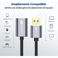 thumbnail image 4 of Cable de Extensión USB 3.0 Macho A Hembra 2 Metros High Speed BLOOSOM, 4 of 6