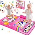 thumbnail image 1 of Alfombrilla para piano Musical Play Hapyland Unicorn de 1 a 3 años con pilas, 1 of 7