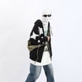 thumbnail image 2 of Suéter de punto tipo cárdigan con diseño de estrella retro de moda, abrigo con capucha para hombres y mujeres, moda de otoño e invierno, 2 of 6