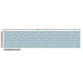 thumbnail image 2 of Ambesonne Abstract Fabric by the Yard Upholstery, Japanese Floral Patterns, 2 Yards, Pale Teal Cadet Blue, 2 of 4