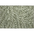 thumbnail image 2 of Addison Rugs Mayfield Washable Transitional Tropical, Leaves, Botanical Green Rectangle Rug, 1'8" x 2'6", 2 of 5