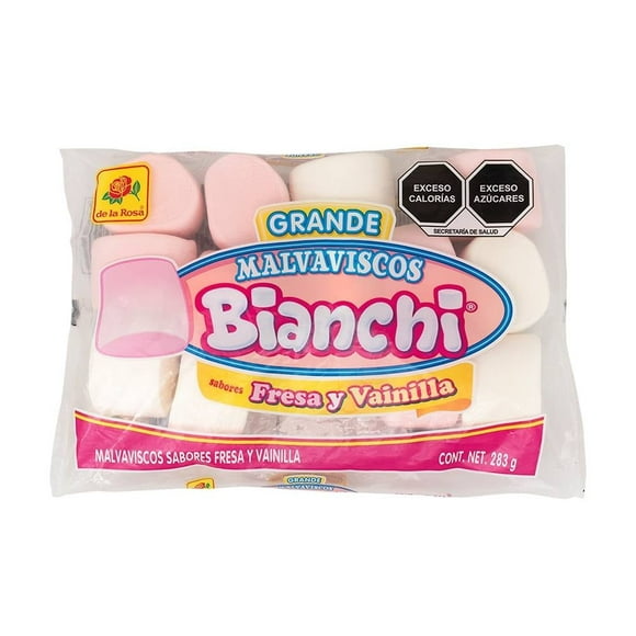 Malvavisco De la Rosa Bianchi grande fresa y vainilla 283 g