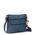 thumbnail image 2 of Sakroots Basic Crossbody Bag - Women's Handbag & Purse With Four Zipper Pockets & Adjustable Strap - "Indigo Spirit Desert", 2 of 4