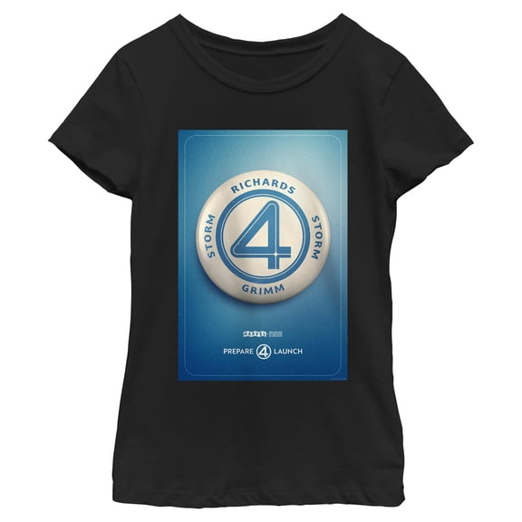 Girls The Fantastic Four: First Steps Prepare 4 Launch T Shirt