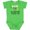 Apple Green, variant on Inktastic Yellowstone National Park Mountains and Bear Shape Boys or Girls Baby Bodysuit