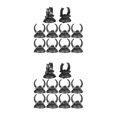 thumbnail image 1 of stanreset Conveniently Mount Aquarium Light with 10Pcs Suction Cups Clips Style A 2Set, 1 of 6