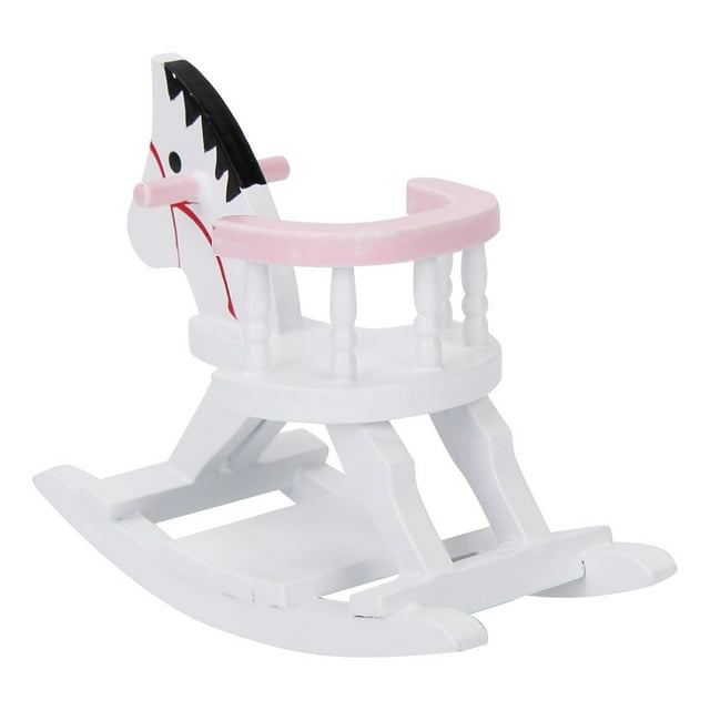 Accesorios Para Casa De Muñecas De Material No Tóxico, Silla De Caballo Para Casa De Muñecas Ecológica Duradera Y Ligera En Miniatura 1/12, Para Niños