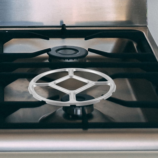 UPOUART 2Pcs Domestic Gas Cooker Stand Galvanized Material Stable Cooktop Holder for Home Users