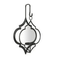 thumbnail image 5 of CosmoLiving by Cosmopolitan Black Metal Geometric Wall Hanging Pillar Wall Sconce, 5 of 8