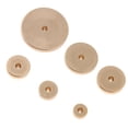 thumbnail image 1 of 6 unids / set herramienta mixta de artesanía de material cuero de latón calibre de circular manualidades de bricolaje BLESIY  Trabajos de bricolaje, 1 of 5