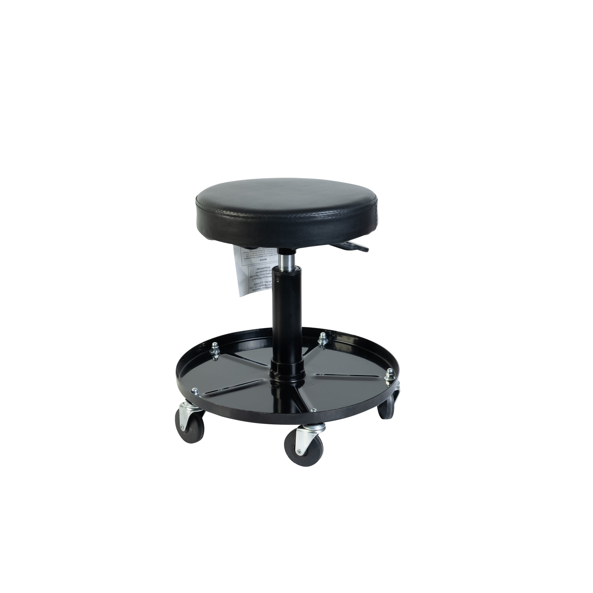 Hyper Tough TRHL6201W Adjustable Pneumatic Roller Seat with Tool Tray