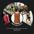 thumbnail image 4 of Wukai Fall Buffalo Plaid Print &nbsp;Women's Workout Tank Top Mesh Yoga Shirts Athletic Running Tank Tops Athletic Gym Shirts - Large, 4 of 8