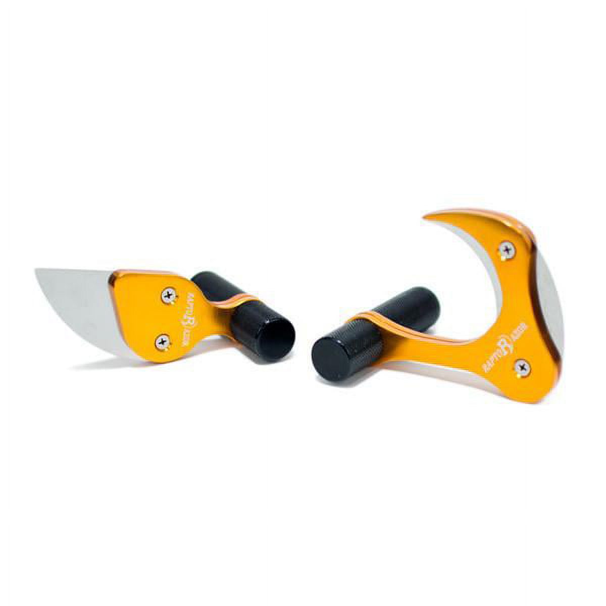 RaptoRazor Anodized Big Game Skinner & MANO Hunting Knife Combo