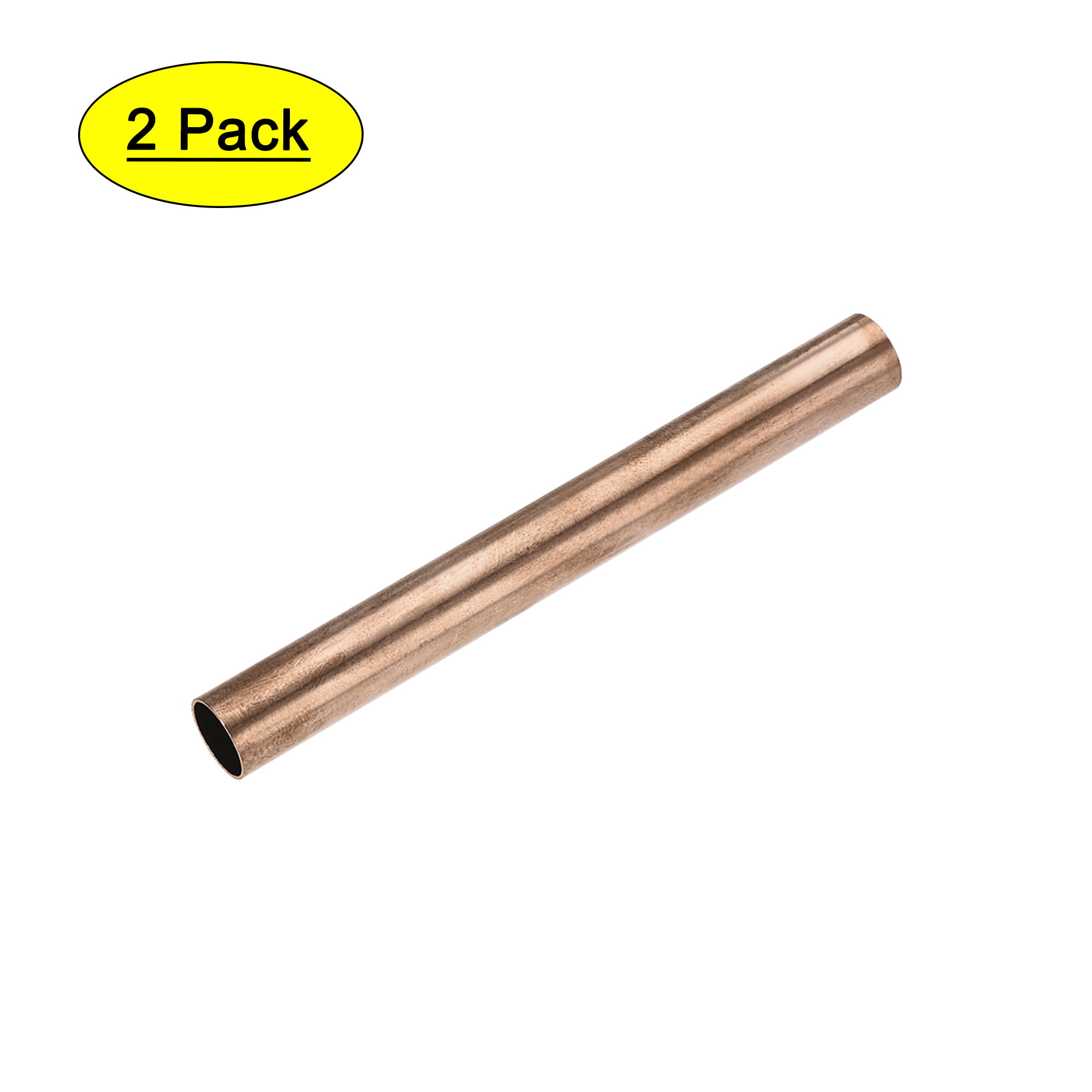 3Pcs Gold Brass Tube Pipe Tubing Round Outer 8-12mm 500mm Wall 1mm Pipeline 