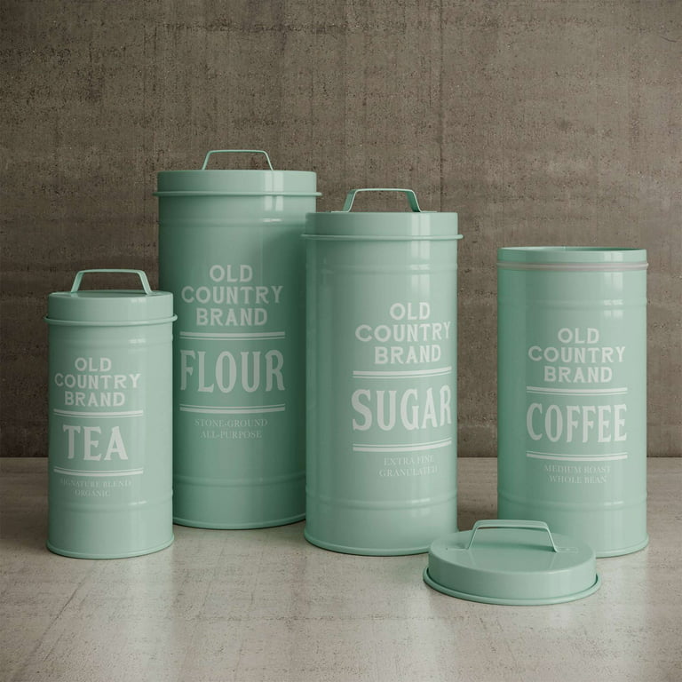 Flour Sugar Coffee Canister Set