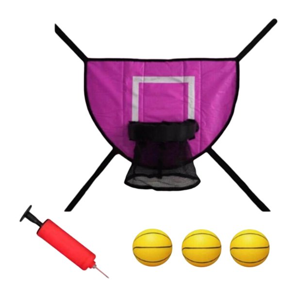 Juego de aro de baloncesto con trampolín para adultos amantes del baloncesto La mayoría de los trampolines Baloncesto amarillo