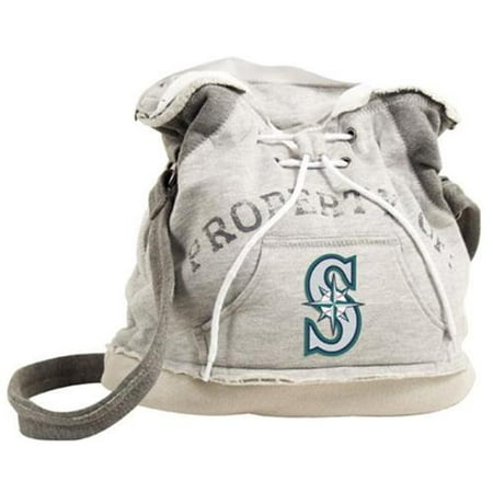 ProFanity PF-650403-SMAR-GREY Seattle Mariners Property of Hoody Duffle