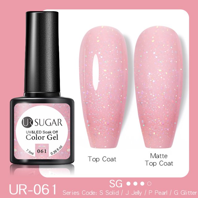 UR SUGAR 7.5ml Color Gel Esmalte De Uñas Colores Sólidos Arte Soak Off