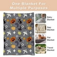 thumbnail image 3 of Halloween Throw Blanket 50" x 60" - Soft Flannel Blanket, Cozy Plush for Couch, Sofa & Bed, Fall Winter Decor, for Kids & Adults, 3 of 7