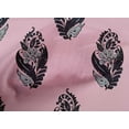 thumbnail image 4 of oneOone Cotton Cambric Fabric Leaves & Floral Block Decor Fabric Printed BTY 56 Inch Wide, 4 of 4