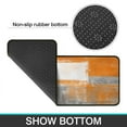 thumbnail image 7 of Usnfhcaw Kitchen Floor Mat 2 Sets 17''×30''+17''×47'' Inch (orange Marble), 7 of 7