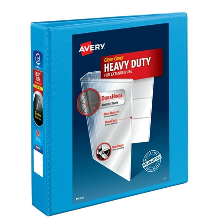 UPC: 0077711054011 | Avery®  AVE05401  Heavy-duty Nonstick View Binder  1 Each  Light Blue