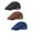 B - Black/Brown/Navy, variant on Gustave 3 Pack Men Mesh Newsboy Hats Summer Breathable Flat Caps Adjustable Flat Beret Cap Vintage Gatsby Cabbie Driving Hunting Hat