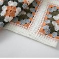 thumbnail image 6 of Kalauyu Men's Knit Shirts Short Sleeve Button Down Shirt Crochet Hollow Out Summer Beach Top Vintage Vacation Wear, 6 of 9