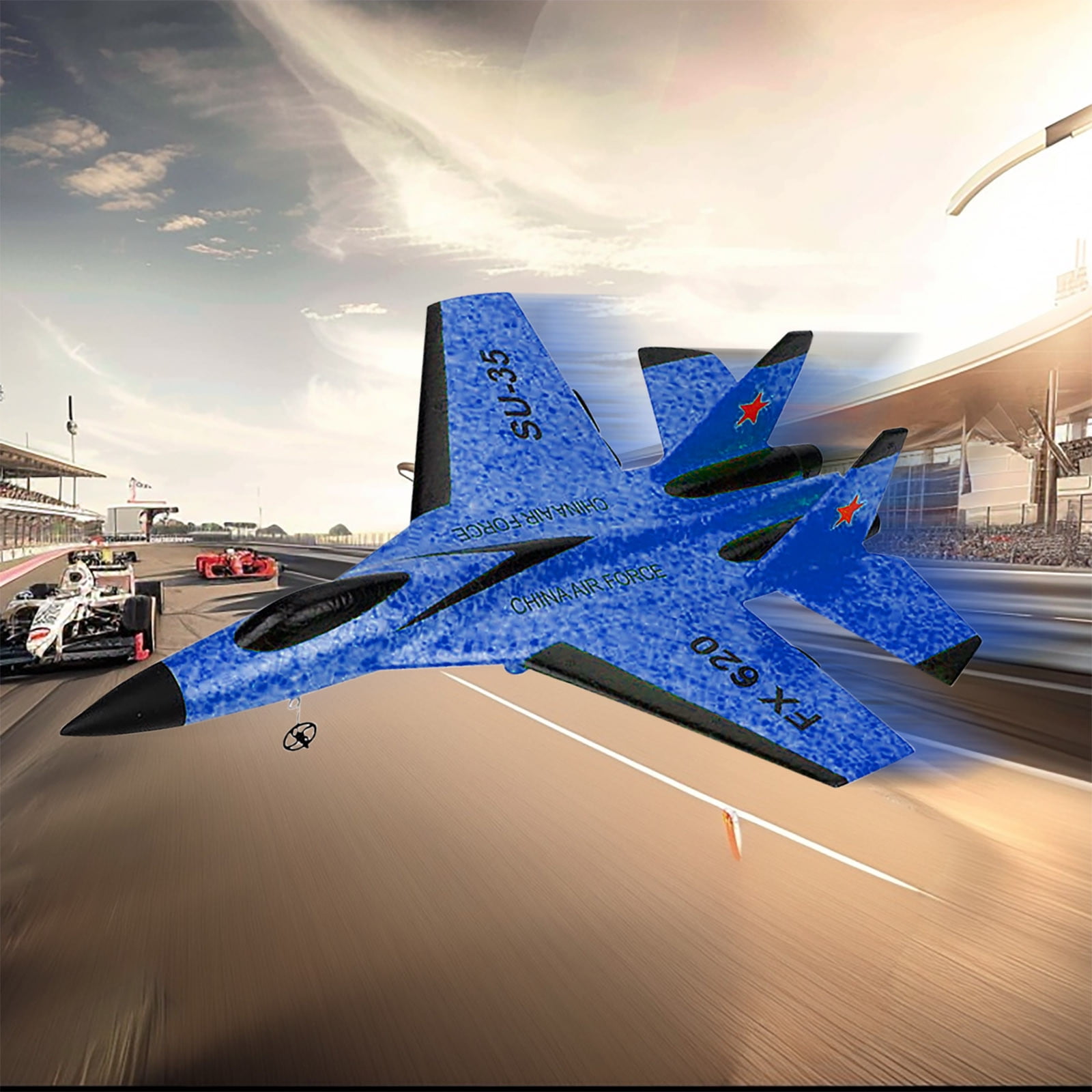 2026 Remote Control Airplane, Gravity Glider Foam RC Fighter 360° Remote Control Glider Airplanes with Lights Airplane Model, High Speed Rc Airplane, Hobby Rc Jet Plane
