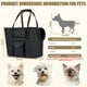 thumbnail image 2 of TSYKHAIA Portabebés para Perros: Bolso de Mano Portátil para Mascotas con Bolsillos y Correa de Seguridad, Bolso Transpirable para Cachorros de Gatos Pequeños y Medianos, 2 of 8