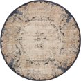 thumbnail image 1 of Unique Loom 3136083 8 x 8 Po Chateau Adams Tapis Rond&44; Beige, 1 of 1