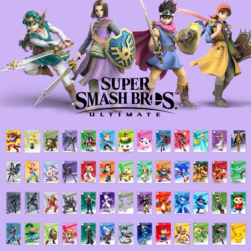Super Smash Bros Ultimate Amiibo Cards NFC Compatible Nintendo Switch - Walmart.com