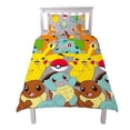 thumbnail image 1 of Pokemon Ensemble de Couette Réversible à Imprimé Répétitif, 1 of 3