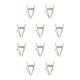thumbnail image 3 of Jumpingount Calibrador de pliegues cutáneos portátil de alta precisión para hombres y mujeres, 0-70mm, probador de grasa corporal Manual Beige 10Conjunto, 3 of 6