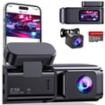 thumbnail image 1 of Dash Cam Front and Rear, 2.5K+1080P Dual Dash Camera for Cars, Ecomoment Car Camera with 1.47" IPS Screen, Built-in Wi-Fi, 170&Acirc;&#2013265922, 1 of 8