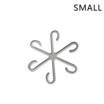 Danhjin Plant Stems Support Stabilizer for Indoor Plants Flower Folding Frame with Fixing Clip Climbing Support Garden Vegetable Field Stabilizer