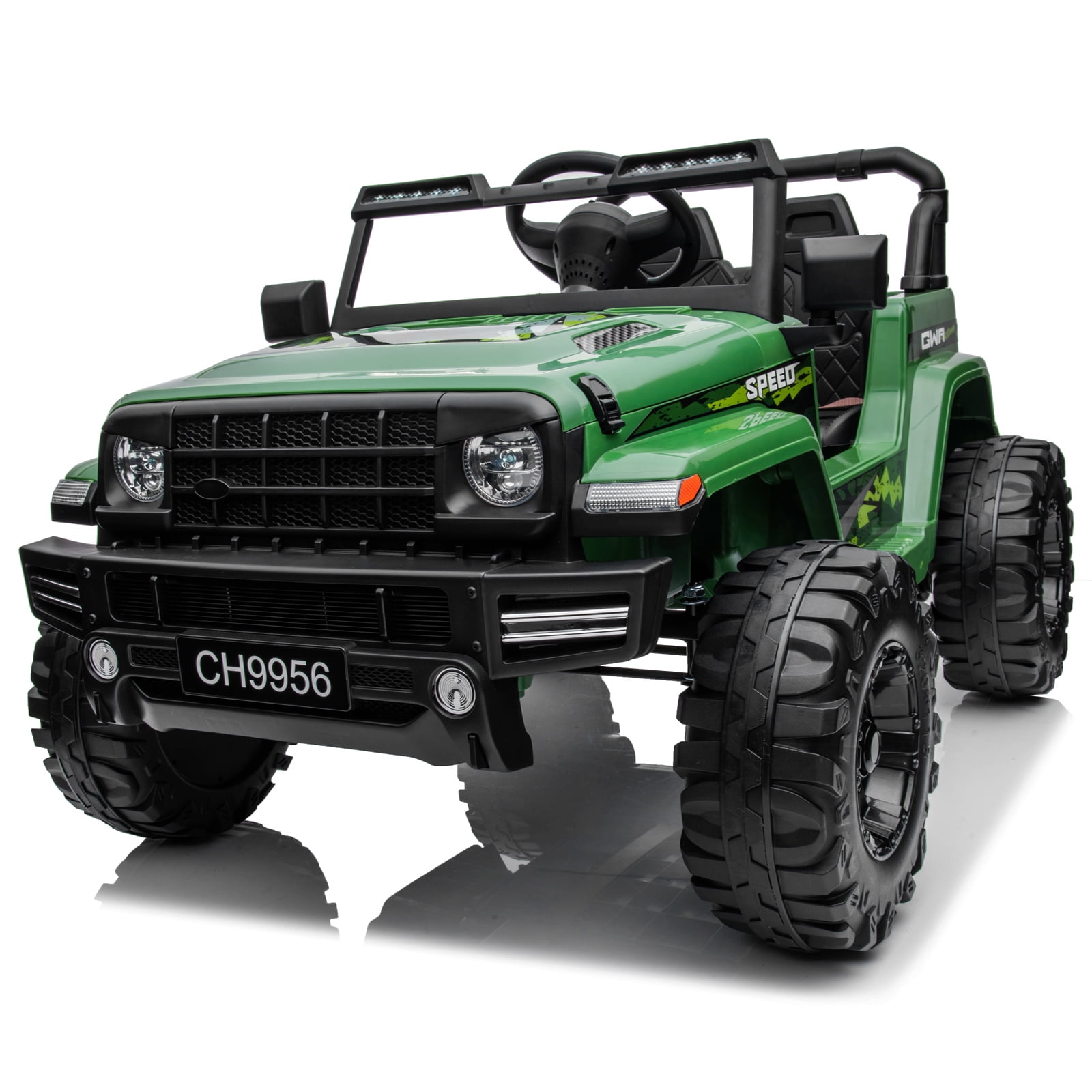 Kids Jeep with Parent Remote Control Ride on Jeeps Riding Car Truck Off