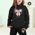 thumbnail image 2 of Afdoent Kid Girls Clothes Winter Hoodie And Joggers Comfy Casual With Stylish Print For Toddler To Teen 2-3 Years, 2 of 4