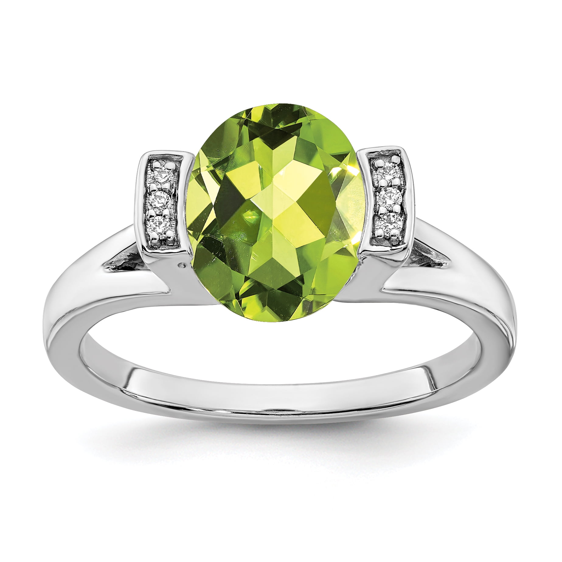 Round Shape Simulated Peridot With Natural Diamond Halo Stud Earrings In 14K Solid Gold Round Shape Simulated Peridot With Natural Diamond Halo Stud Earrings In 14K Solid Gold