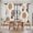 Red/Brown, variant on Abstract Geometric Kitchen Curtain for Berdoom Living Room Cafe 72 Inch Length, Farmhouse Vintage Polka Dot Teal Blue Tiers Curtains Light Filtering Drapes Window Treatment 2 Panels 52"Wx72"L