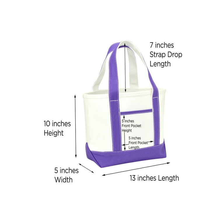 Dalix Women's Natural Tote Bag