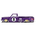 thumbnail image 3 of Chevrolet Silverado Dually KAIDO V1 Truck #0 Purple Met "Kaido House" Special 1/64 Diecast Model Car by True Scale Miniatures, 3 of 5