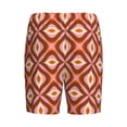 thumbnail image 4 of Picia 70s Retro Style Pajama Shorts for Men, Men's Pajama Bottoms, Sleepwear,Short Pajama Pants-Large, 4 of 9