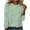 ZB-Green, variant on Frostluinai Striped Long Sleeve Shirts Women Crew Neck Casual Tops Comzy Fall T Shirts Basic Dressy Business Work Pullover Loose Fit Blouses